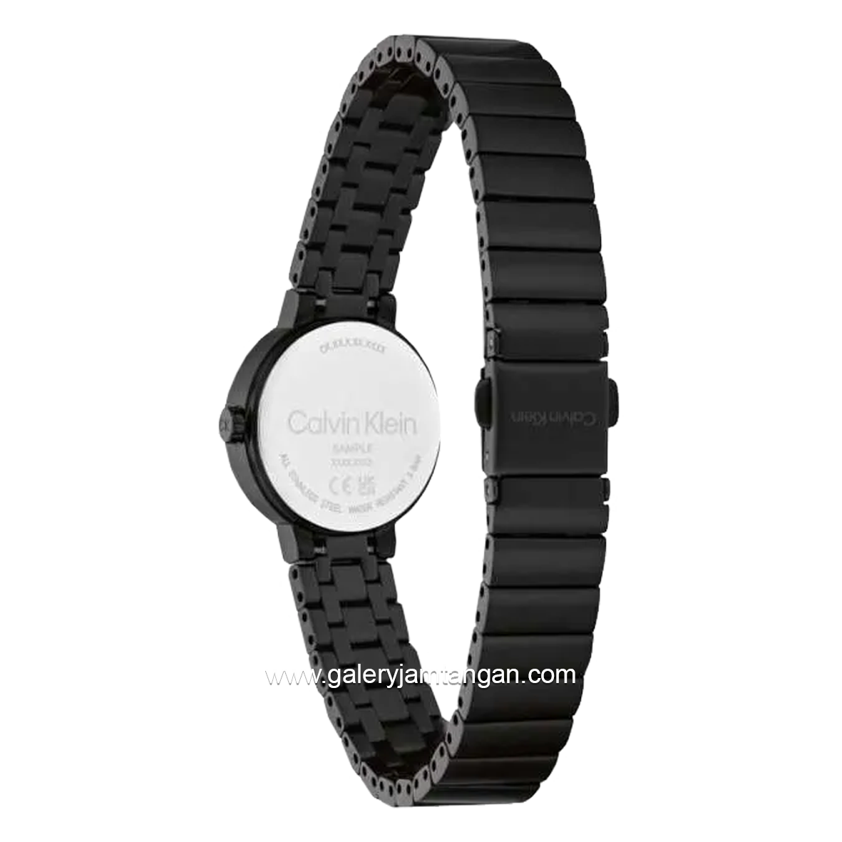 CALVIN KLEIN 25200407 Stainless Steel Black Strap