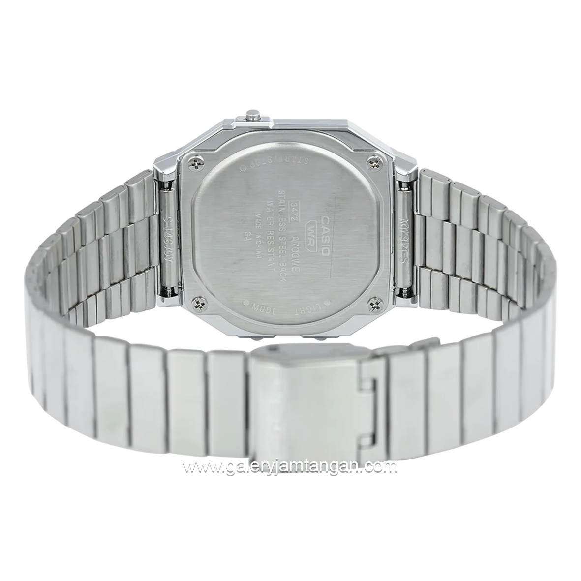 CASIO A700WEV-7ADF Vintage Silver Stainless Steel