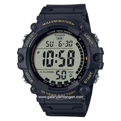CASIO General Youth AE-1500WH-1AVDF Black Digital Rubber Strap