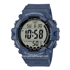 CASIO AE-1500WH-2AVDF Digital Navy Resin Strap