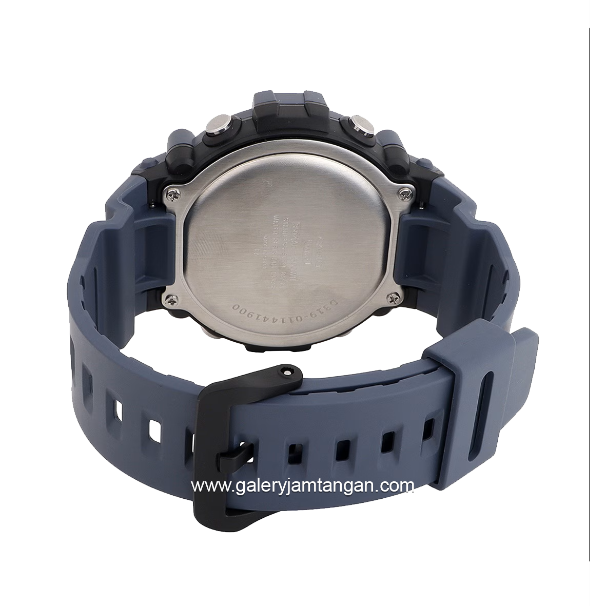 CASIO AE-1500WH-2AVDF Digital Navy Resin Strap