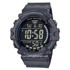 CASIO General Youth AE-1500WH-8BVDF Gray Dial Black Digital Rubber Strap