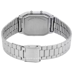 CASIO AQ-230A-3AMQYDF Dual Time Silver Stainless Steel