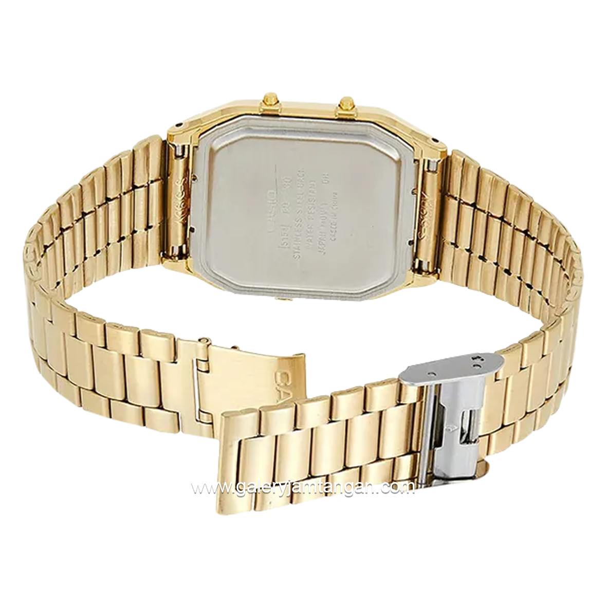 CASIO General AQ-230GA-9BMQ Digital Analog Full Gold Stainless Steel