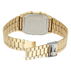 CASIO General AQ-230GA-9BMQ Digital Analog Full Gold Stainless Steel