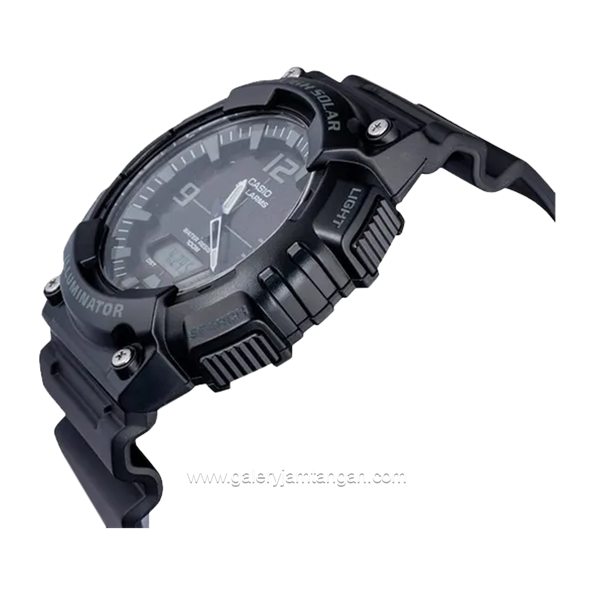 CASIO AQ-S810W-1A2VDF Digital Analog Full Black Resin Strap