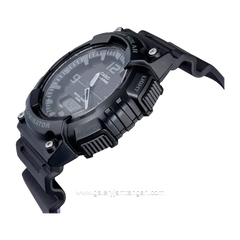 CASIO AQ-S810W-1A2VDF Digital Analog Full Black Resin Strap
