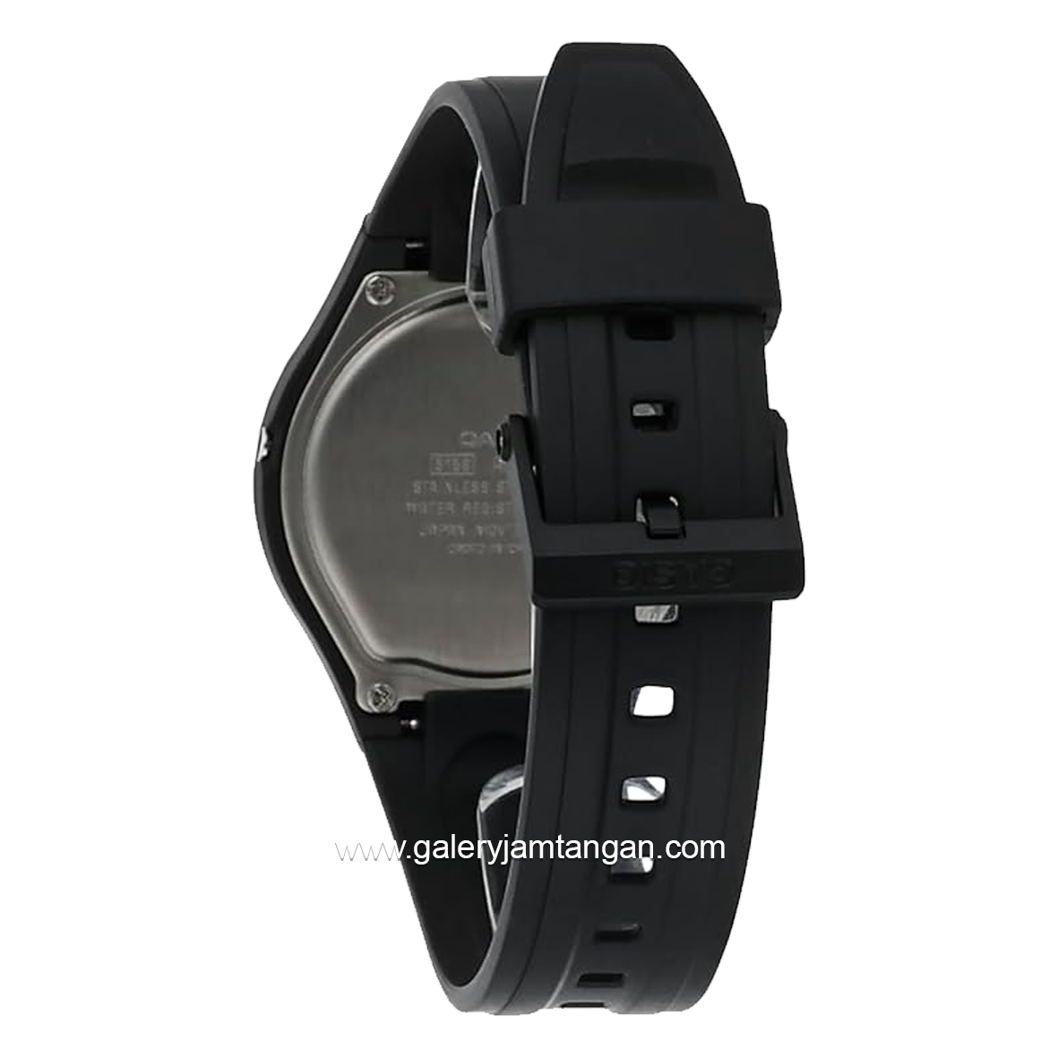 CASIO AW-90H-2BVDF Dual Time Black Resin Strap