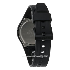 CASIO AW-90H-2BVDF Dual Time Black Resin Strap