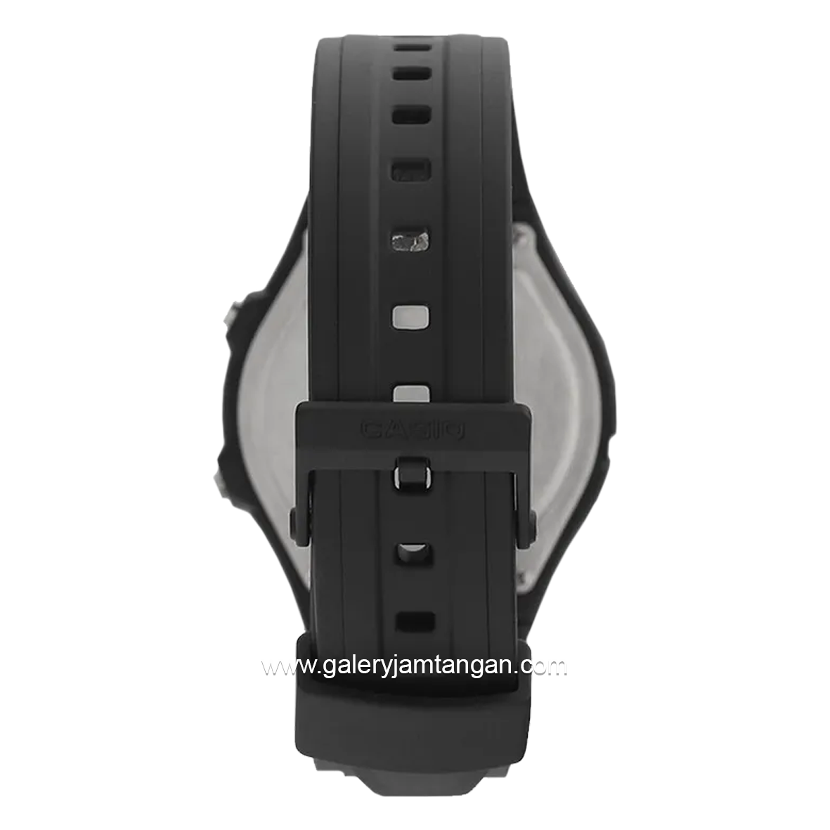 CASIO AW-90H-7EVDF Black Dial White Resin Strap