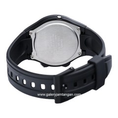CASIO AW-90H-9EVDF Dual Time Black Resin Strap