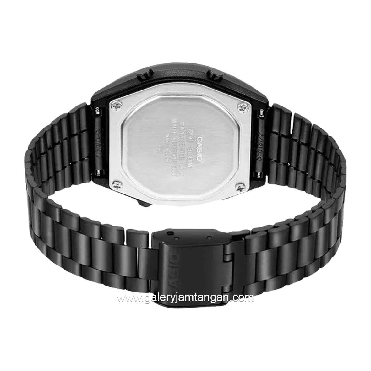 CASIO B640WBG-1BDF Digital Full Black Stainless Steel