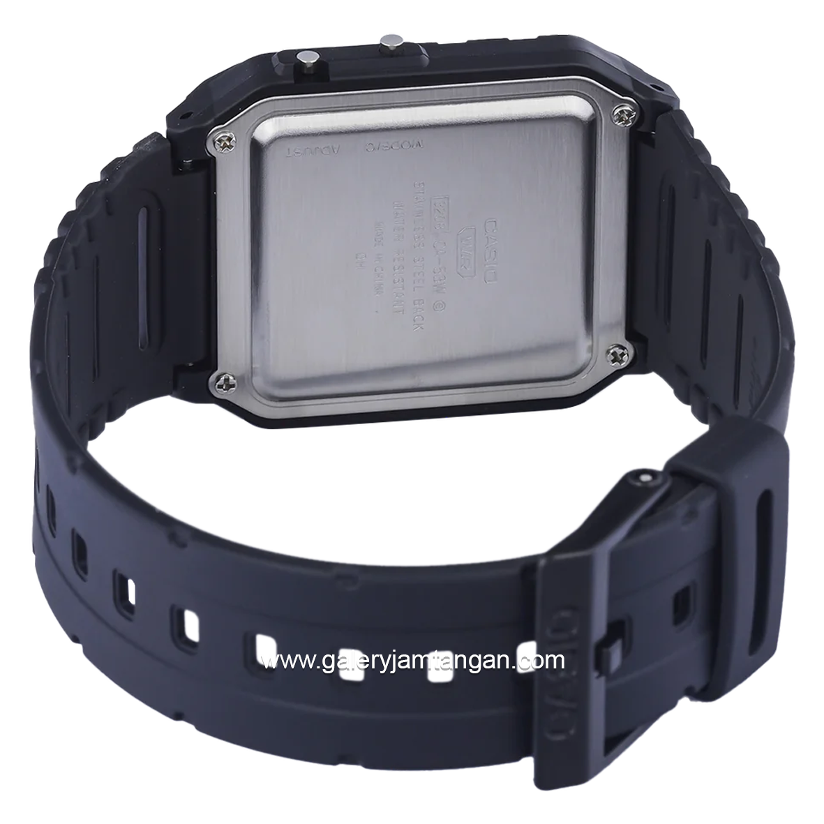 CASIO CA-53WB-1BDF Black Digital Resin Strap