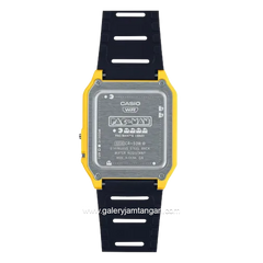 CASIO PAC-MAN CA-53WPC-1BDR Dual Time Black Yellow Resin Strap