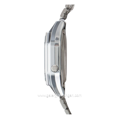 CASIO LA680WA-7DF Digital Full Silver Stainless Steel Strap