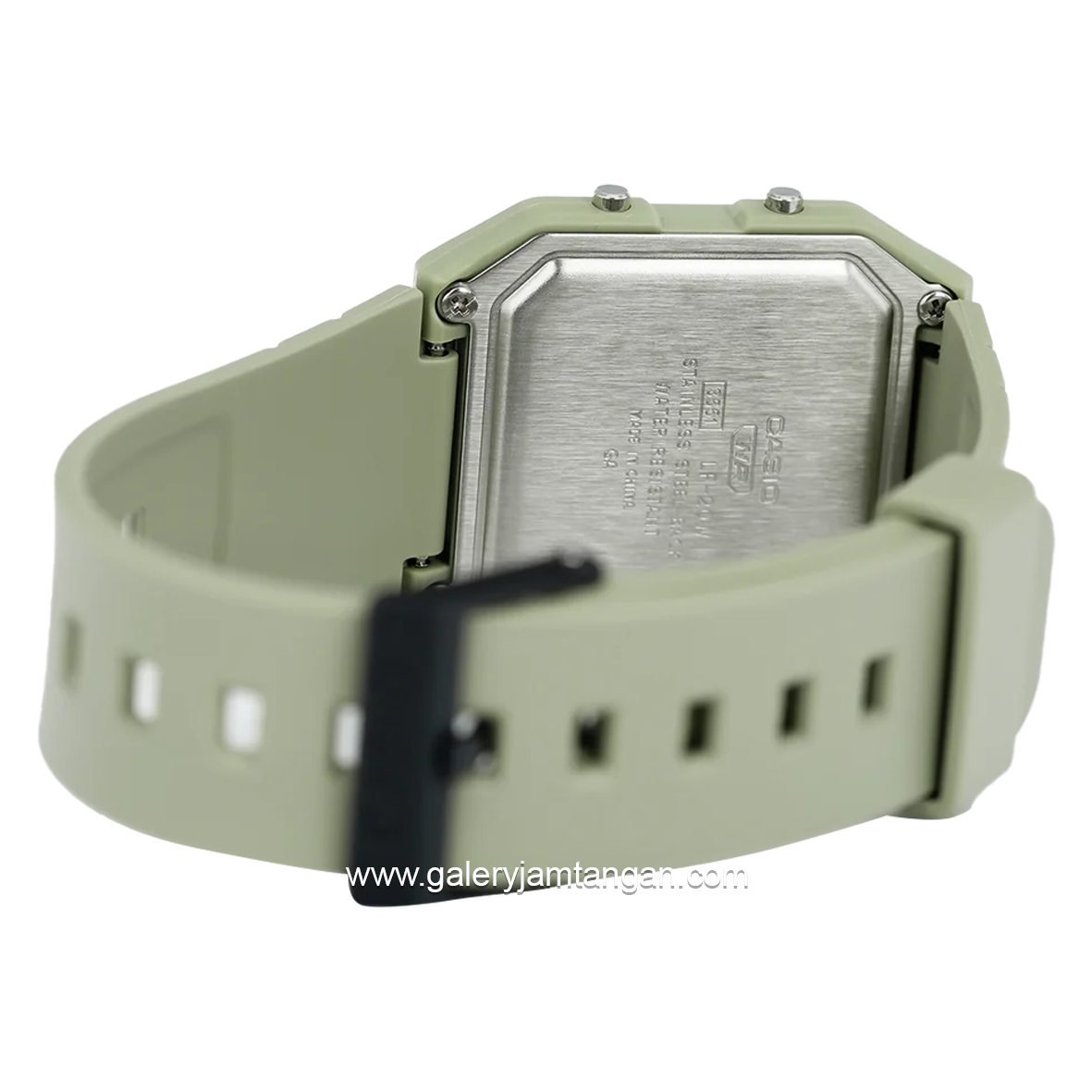 CASIO LF-20W-3ADF Digital Green Resin Strap