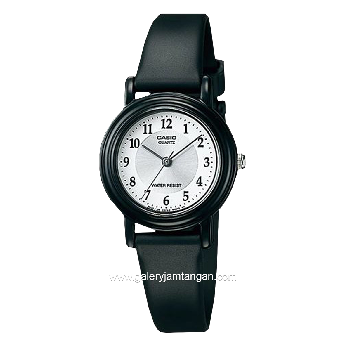 CASIO General LQ-139AMV-7B3LDF Black Digital Dial White Rubber Strap