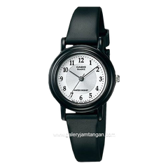CASIO General LQ-139AMV-7B3LDF Black Digital Dial White Rubber Strap