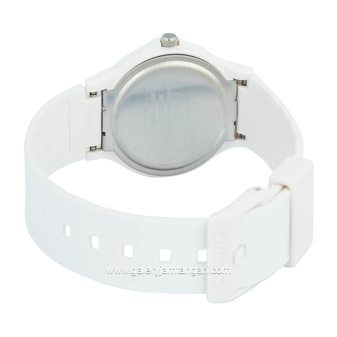 CASIO LQ-24B-7BDF Full White Resin Strap