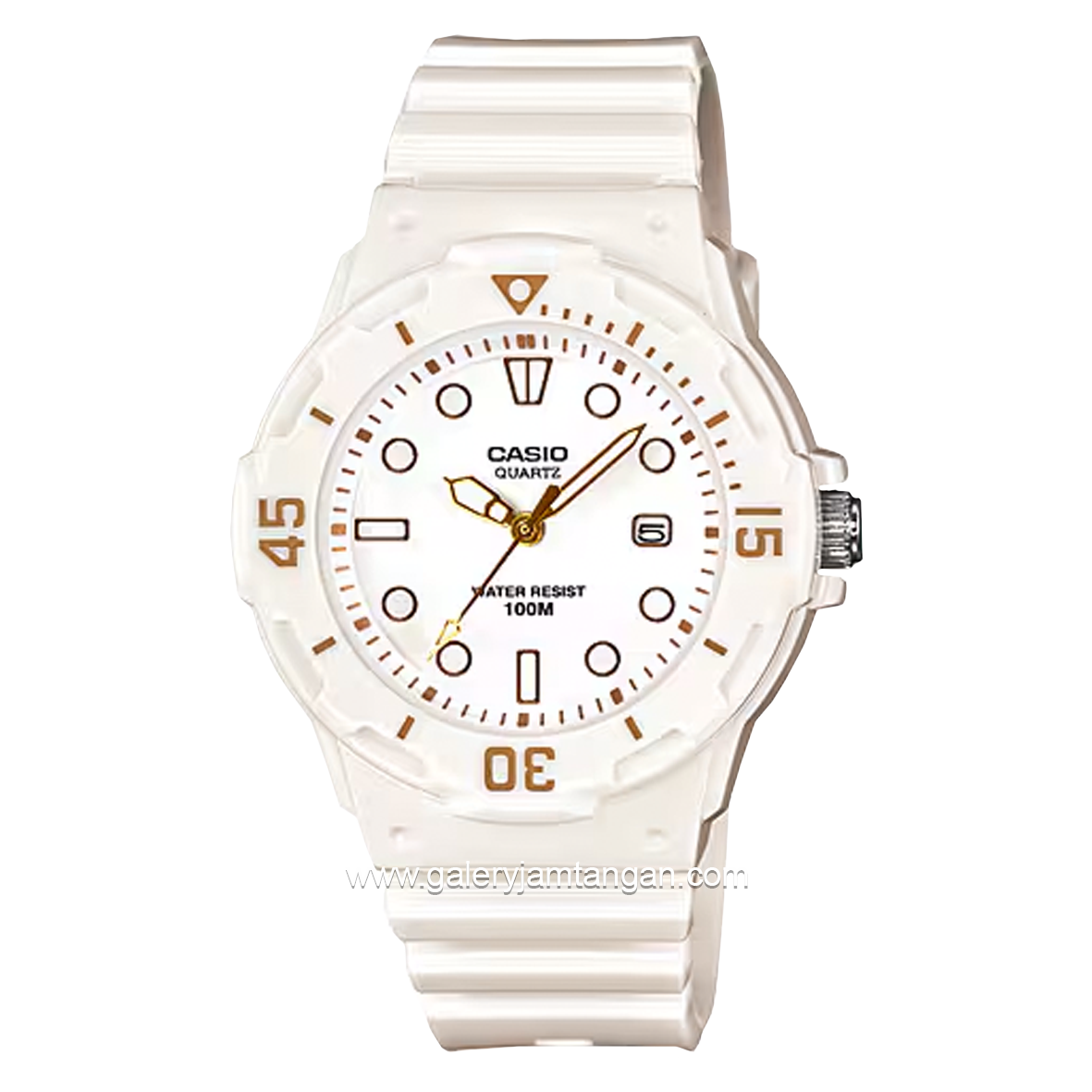 CASIO General LRW-200H-7E2VDF Broken White Rubber Strap
