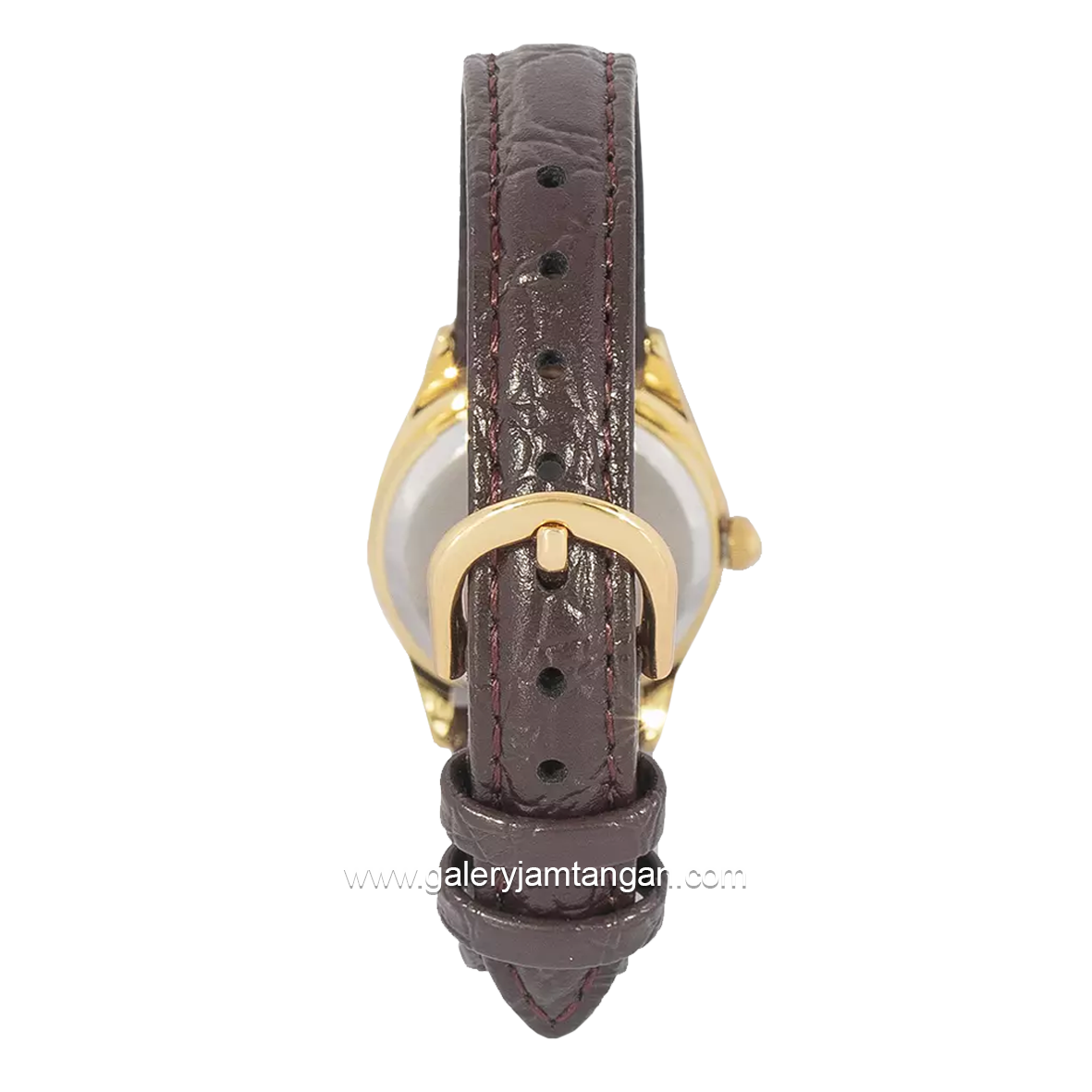 CASIO LTP-1094Q-9ARDF Brown Gold Leather Strap