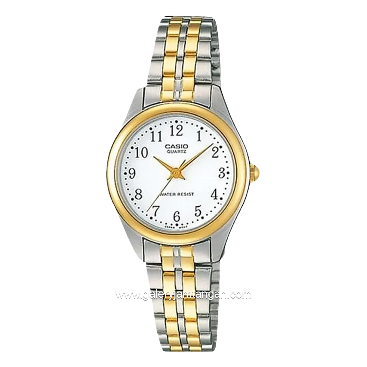 CASIO LTP-1129G-7BRDF Silver Gold Stainless Steel