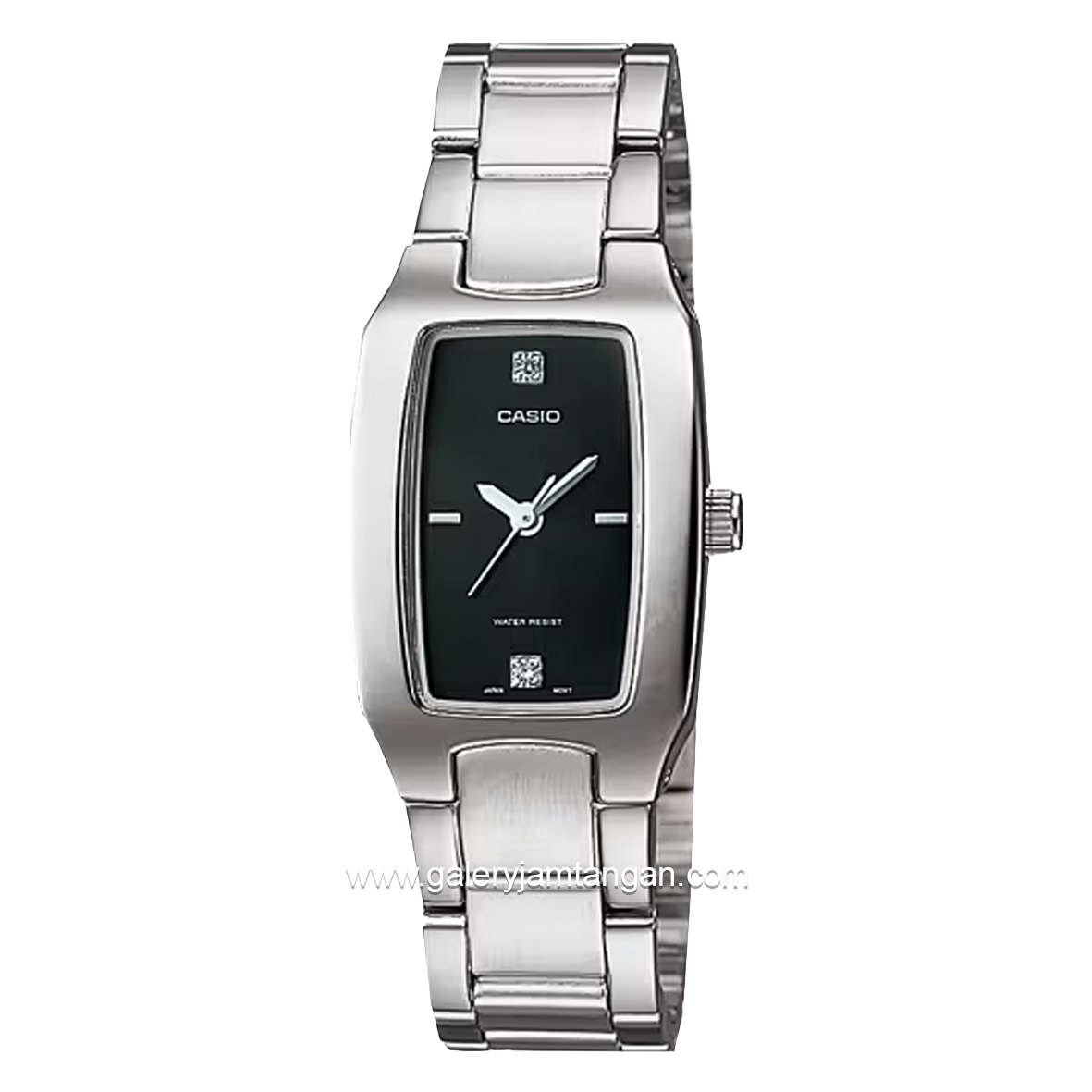 CASIO General LTP-1165A-1C2DF Silver Dial Black