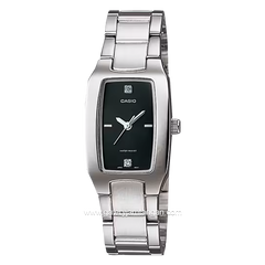 CASIO General LTP-1165A-1C2DF Silver Dial Black