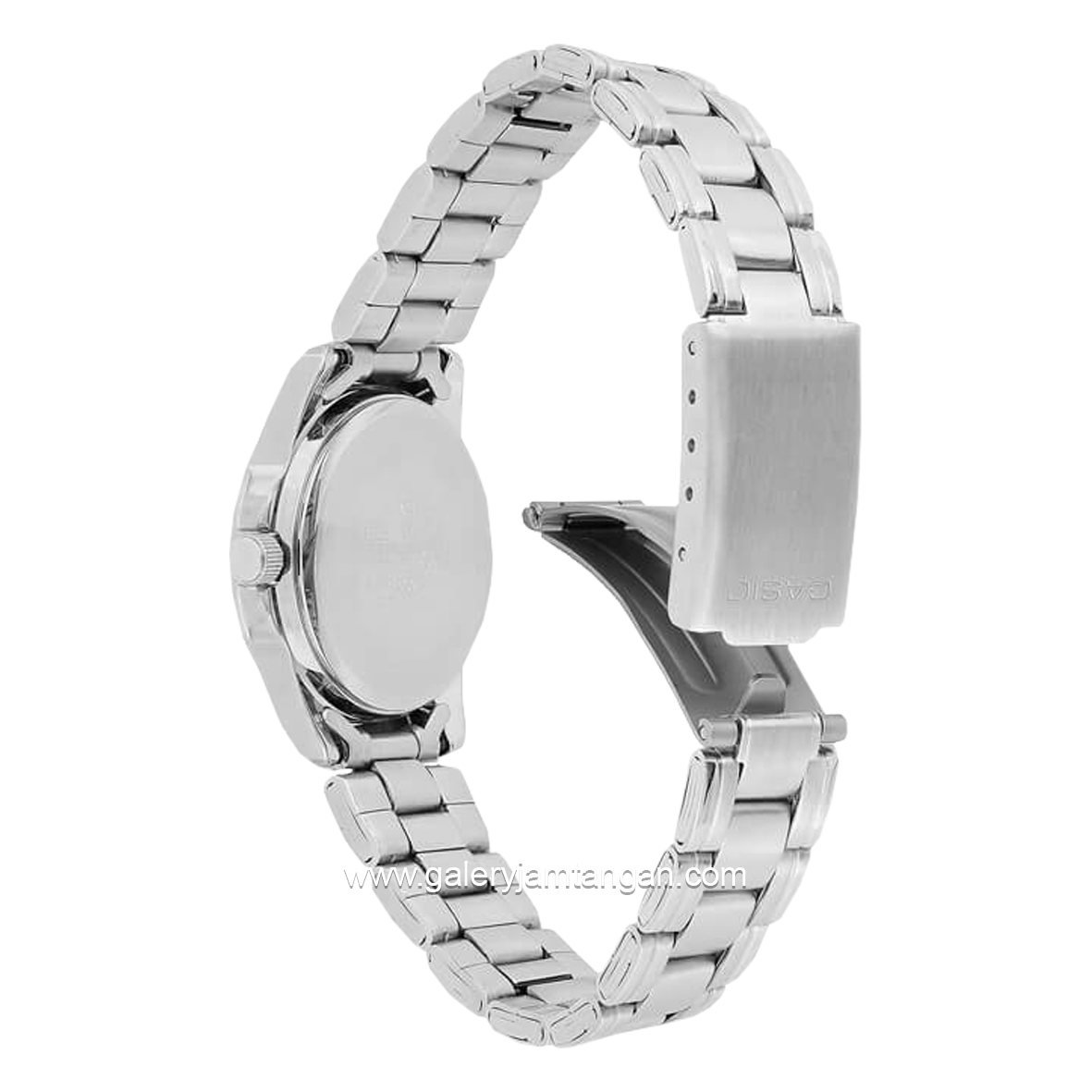 CASIO LTP-1215A-2A2DF Silver Dial Blue Stainless Steel