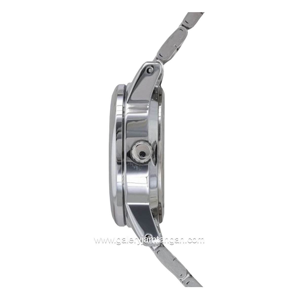 CASIO LTP-V002D-1BUDF Silver Dial Black Stainless Steel