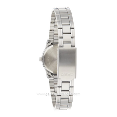 CASIO LTP-V002D-2B3UDF Silver Dial Blue Stainless Steel Strap