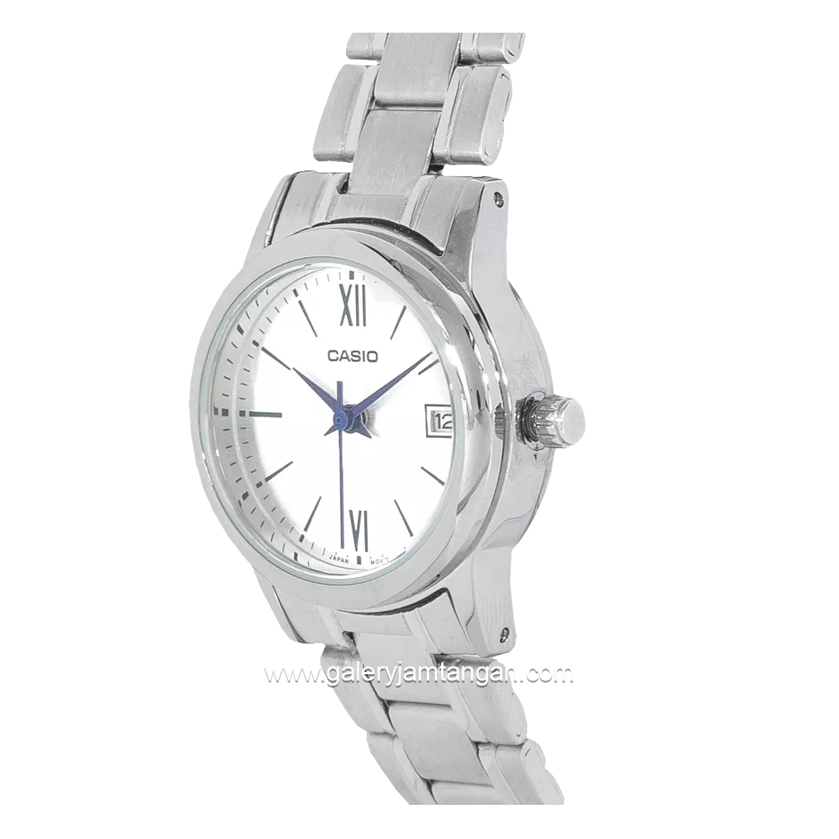 CASIO LTP-V002D-7B3UDF Silver Dial White Stainless Steel
