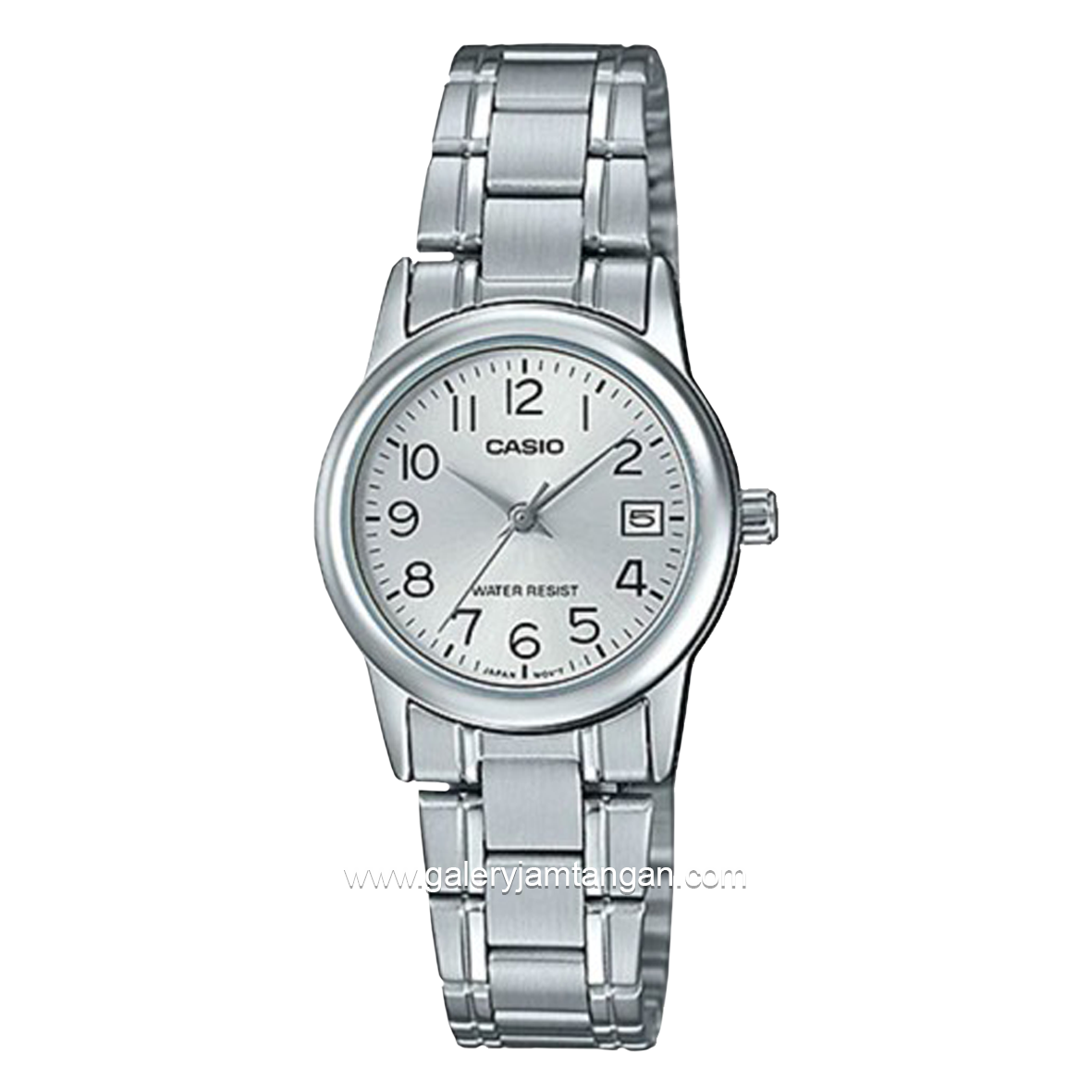 CASIO LTP-V002D-7BUDF Silver Dial White Stainless Steel