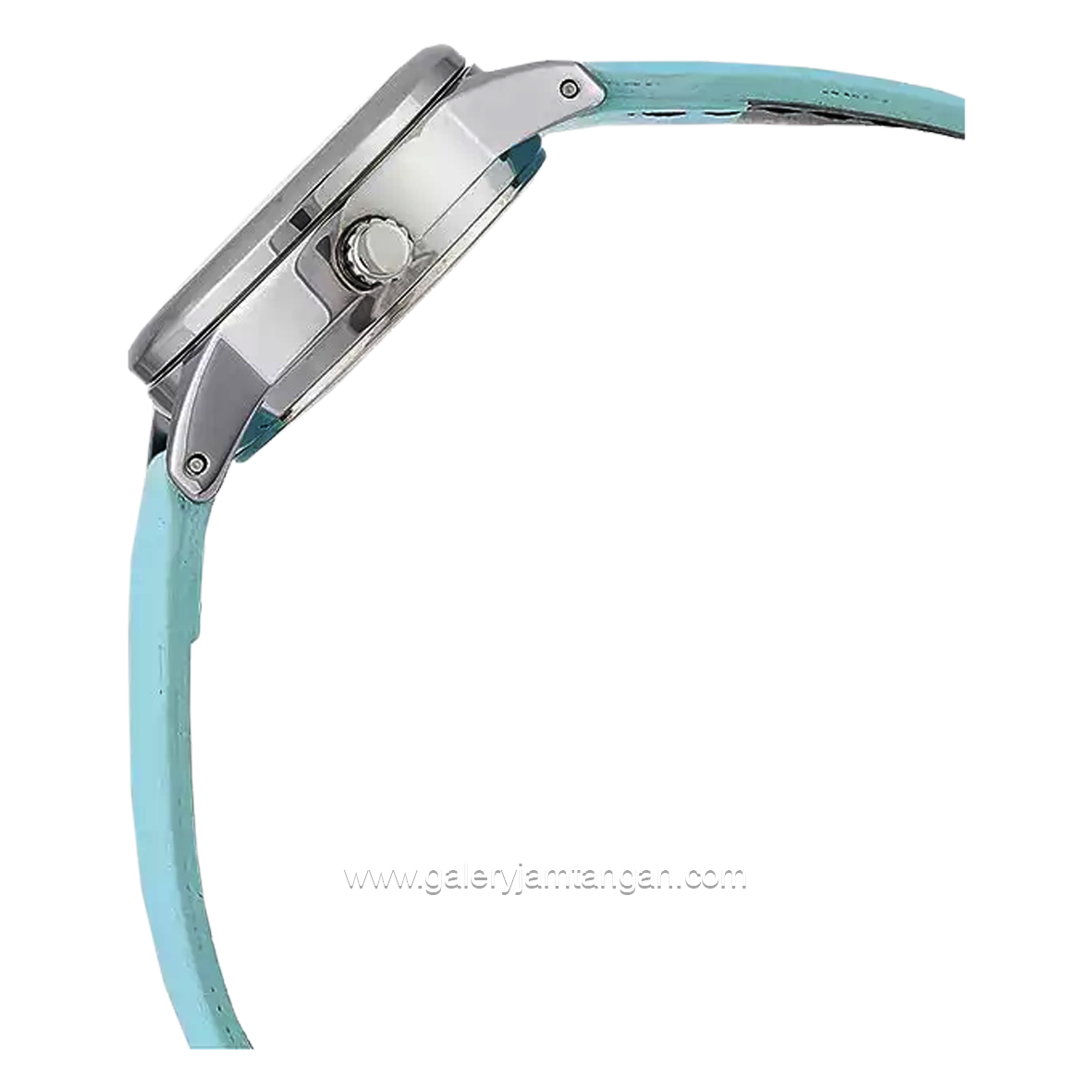 CASIO LTP-V002L-2B3UDF Blue Silver Leather Strap