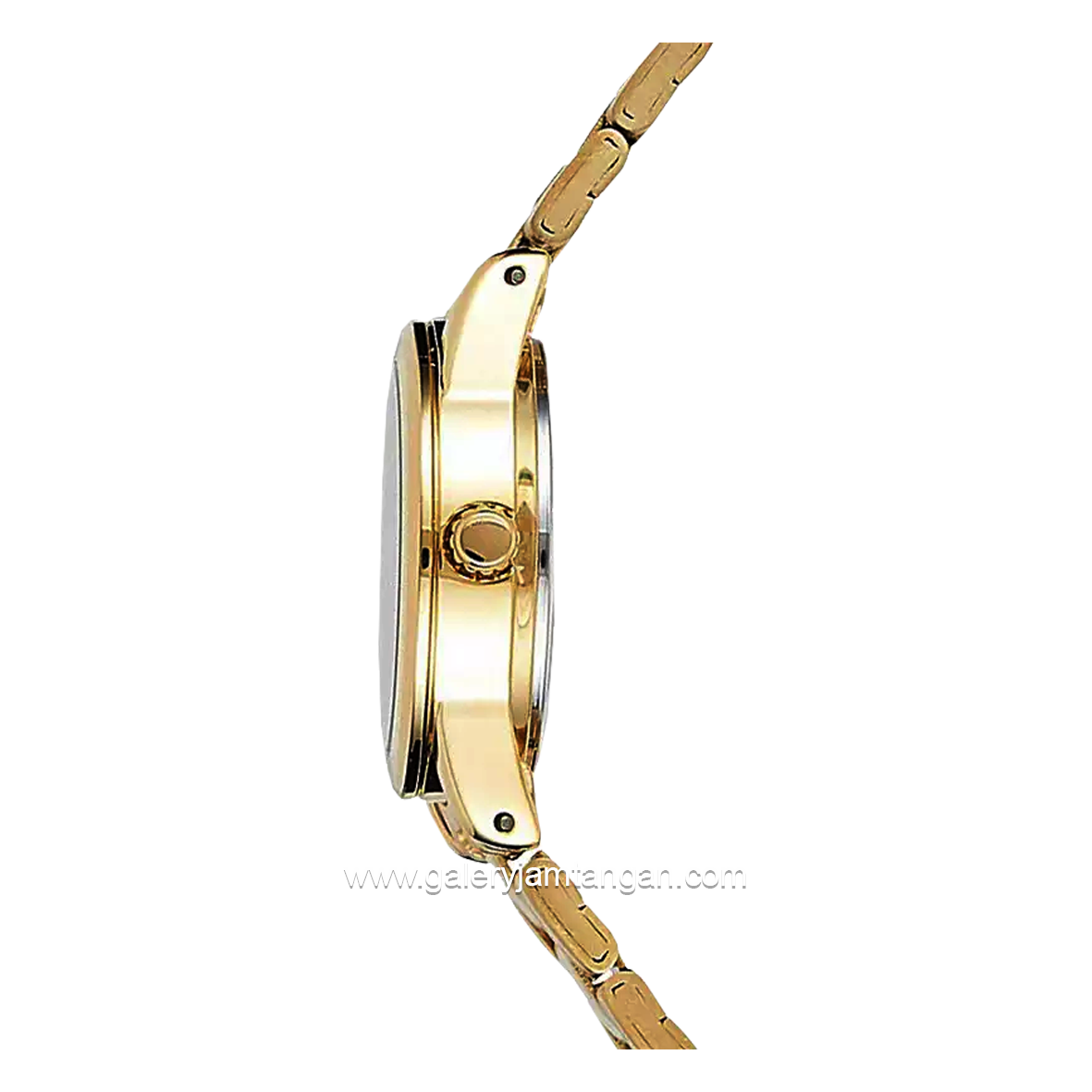 CASIO LTP-V006G-7BUDF Gold Dial White Stainless Steel