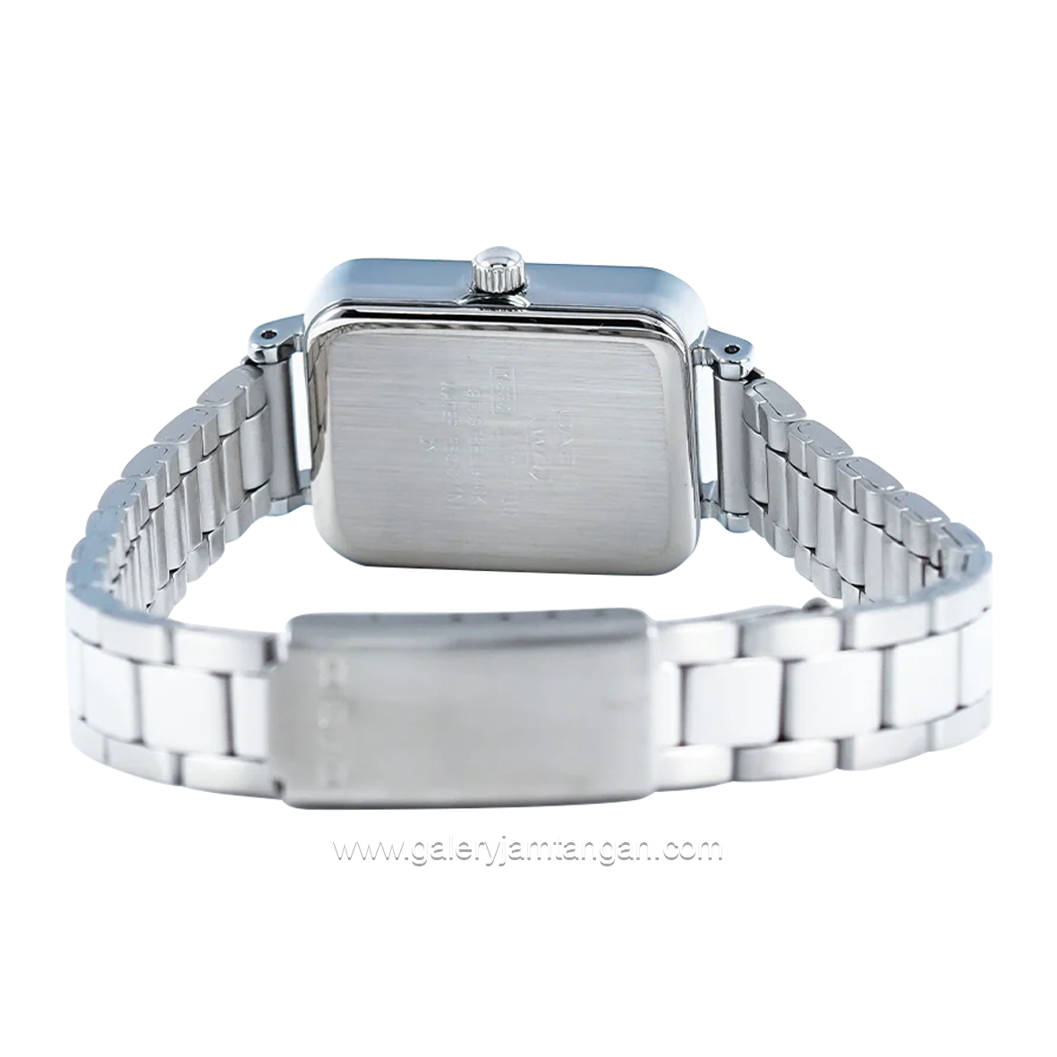CASIO LTP-V009D-1EUDF Silver Dial Black Stainless Steel