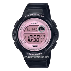CASIO LWS-1200H-1A2VDF Dual Time Black Resin Strap