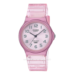 CASIO MQ-24S-4BDF Pink Resin Strap
