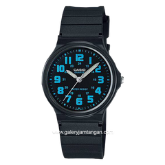 CASIO General MQ-71-2BDF Black Dial List Blue Rubber Strap