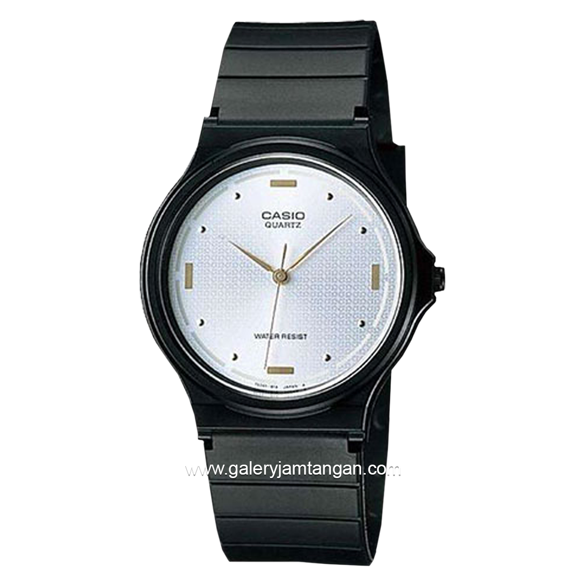 CASIO General MQ-76-7A1LDF Black Dial Black Rubber Strap