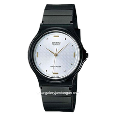 CASIO General MQ-76-7A1LDF Black Dial Black Rubber Strap