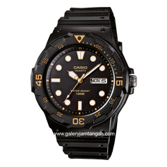 CASIO MRW-200H-1EVDF Black Resin Strap
