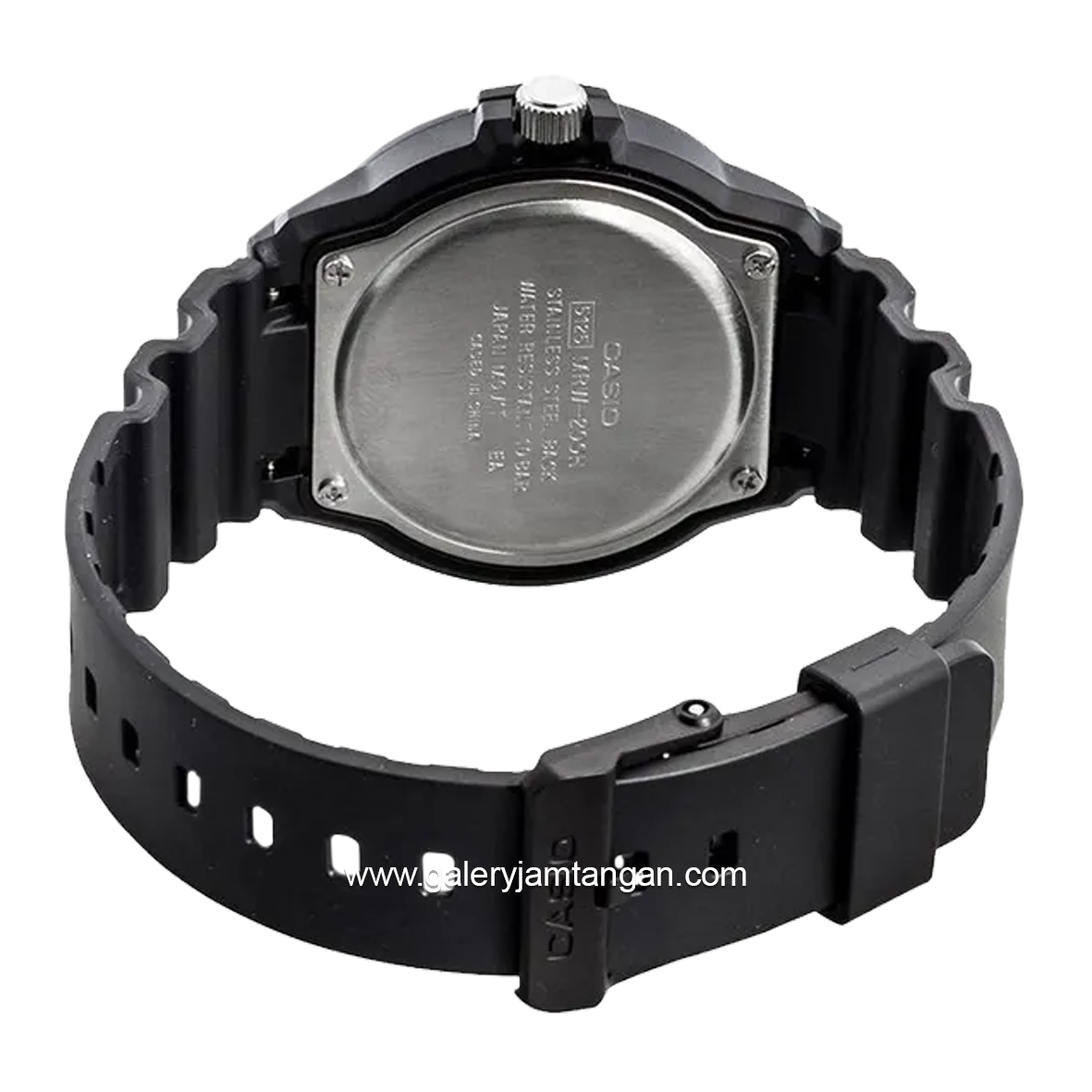 CASIO MRW-200H-2BVDF Black Hour Marker Blue Resin Strap