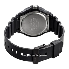 CASIO MRW-200H-2BVDF Black Hour Marker Blue Resin Strap
