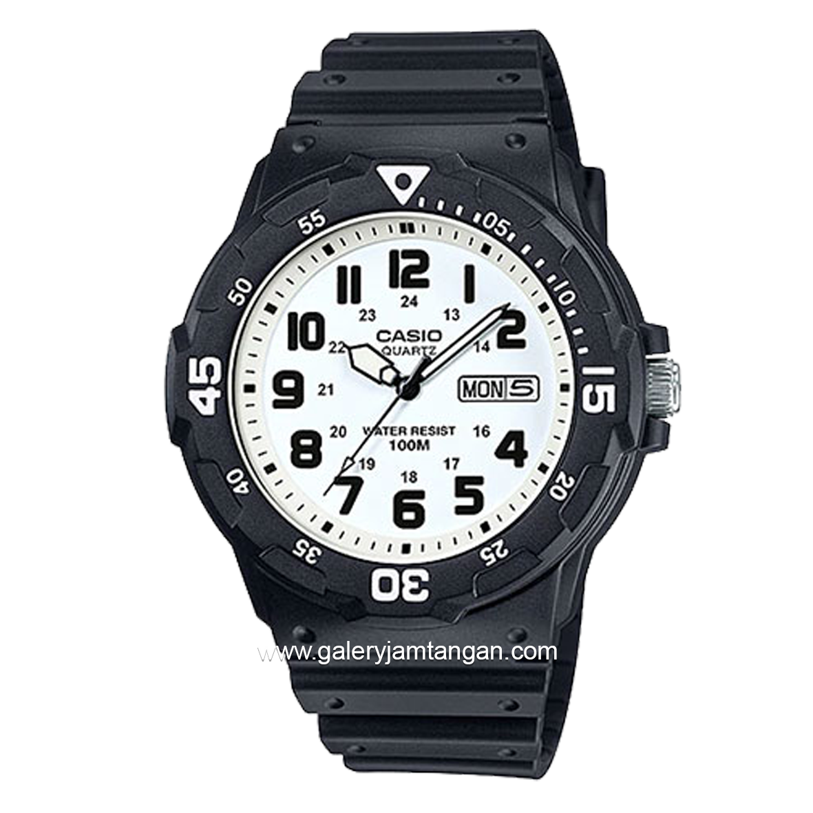 CASIO General MRW-200H-7BVDF Dial White Resin Strap