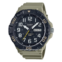 CASIO General MRW-210H-5AVDF Army Dial Black Resin Strap