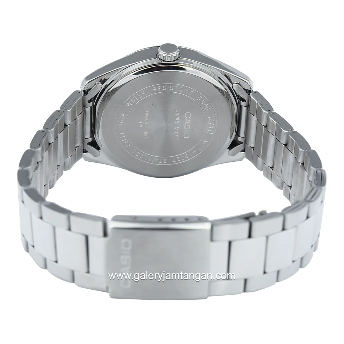 CASIO MTP-1302PD-2AVEF Silver Dial Blue Stainless Steel