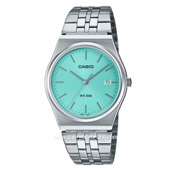 CASIO General MTP-B145D-2A1VDF Silver Dial Light Blue Staainless Steel