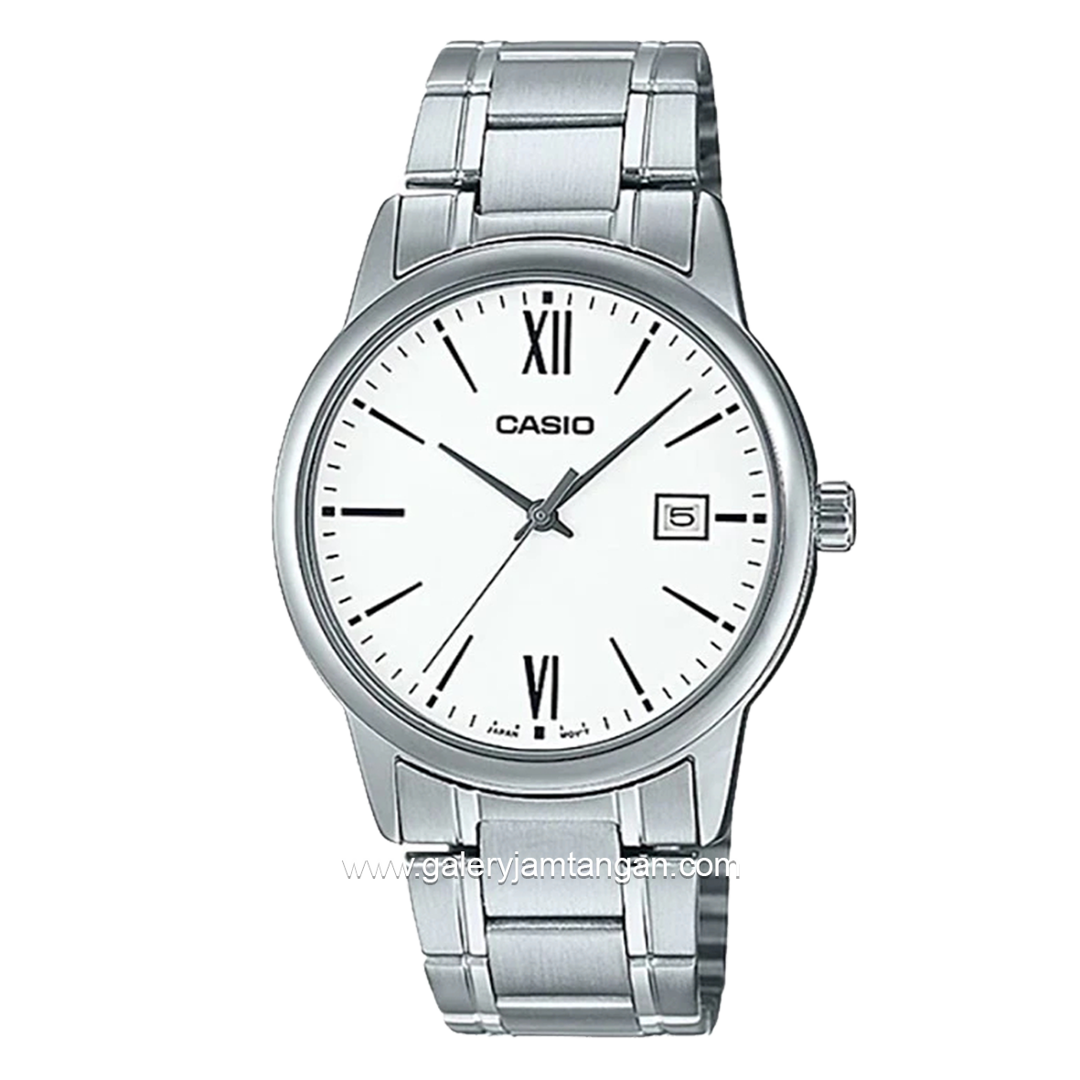 CASIO General MTP-V002D-7B3UDF Silver Dial White Stainless Steel