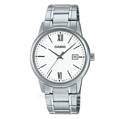 CASIO General MTP-V002D-7B3UDF Silver Dial White Stainless Steel
